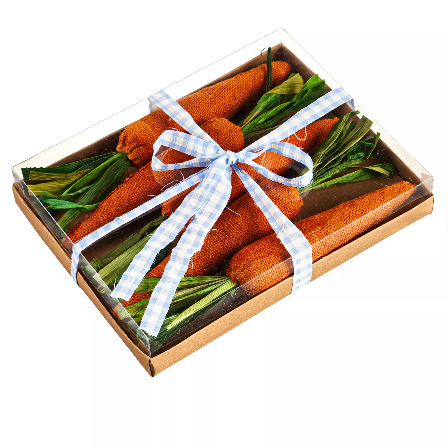 11" Carrot Artificial Table Décor in Gift Box, Set of 5