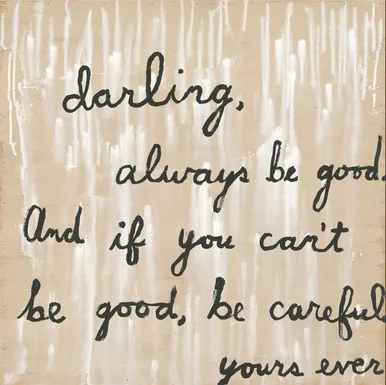 12" x 12" Be Good Small Print by Sugarboo Designs