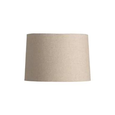 13" Natural Linen Barrel Shade by Simon Pearce