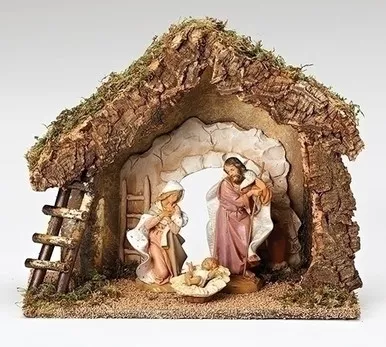 16.75" Italian Stable for 7.5" Scale Figurines - Fontanini