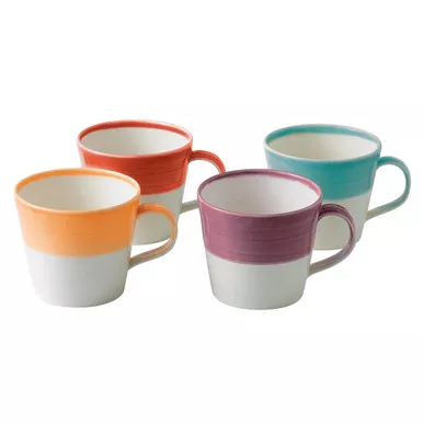 1815 Bright Colors Mugs - Set of 4 - by Royal Doulton