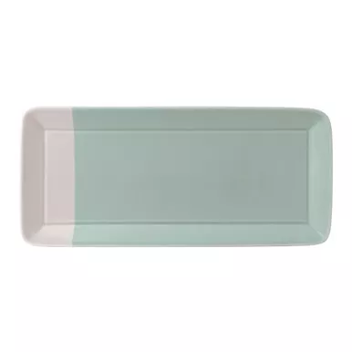1815 Green Rectangular Tray by Royal Doulton