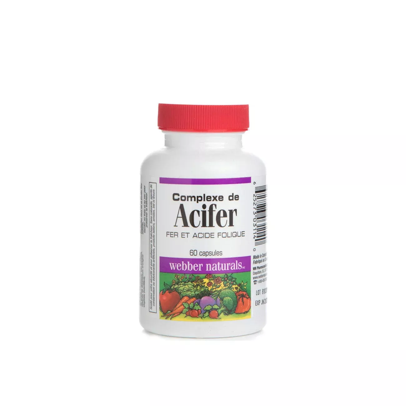 Acifer Complex iron & folic acid 60 Cap