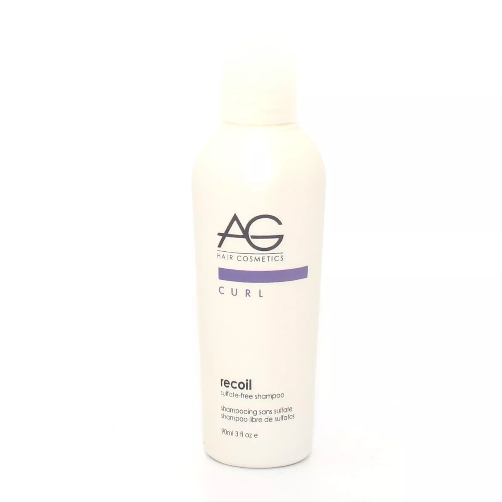 Ag Curl Recoil Sulfate Free Shampoo 3 oz (Pack of 2)