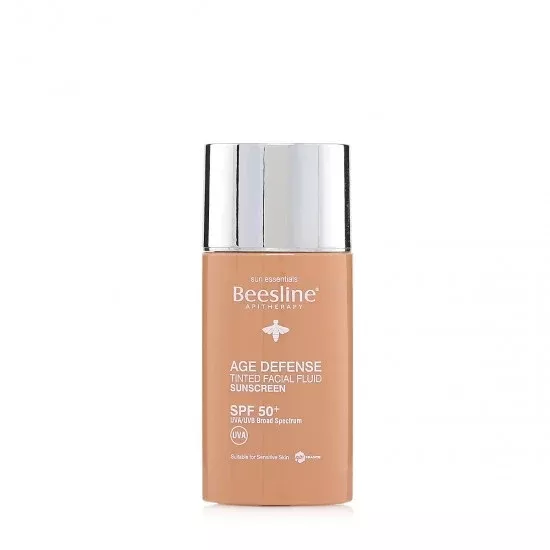 Age Defense Tinted Facial Fluid Sunscreen SPF 50+