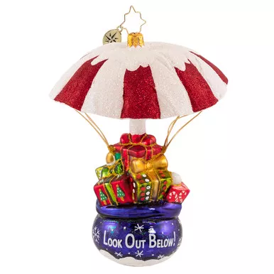 Airmail Never Fails Ornament by Christopher Radko -