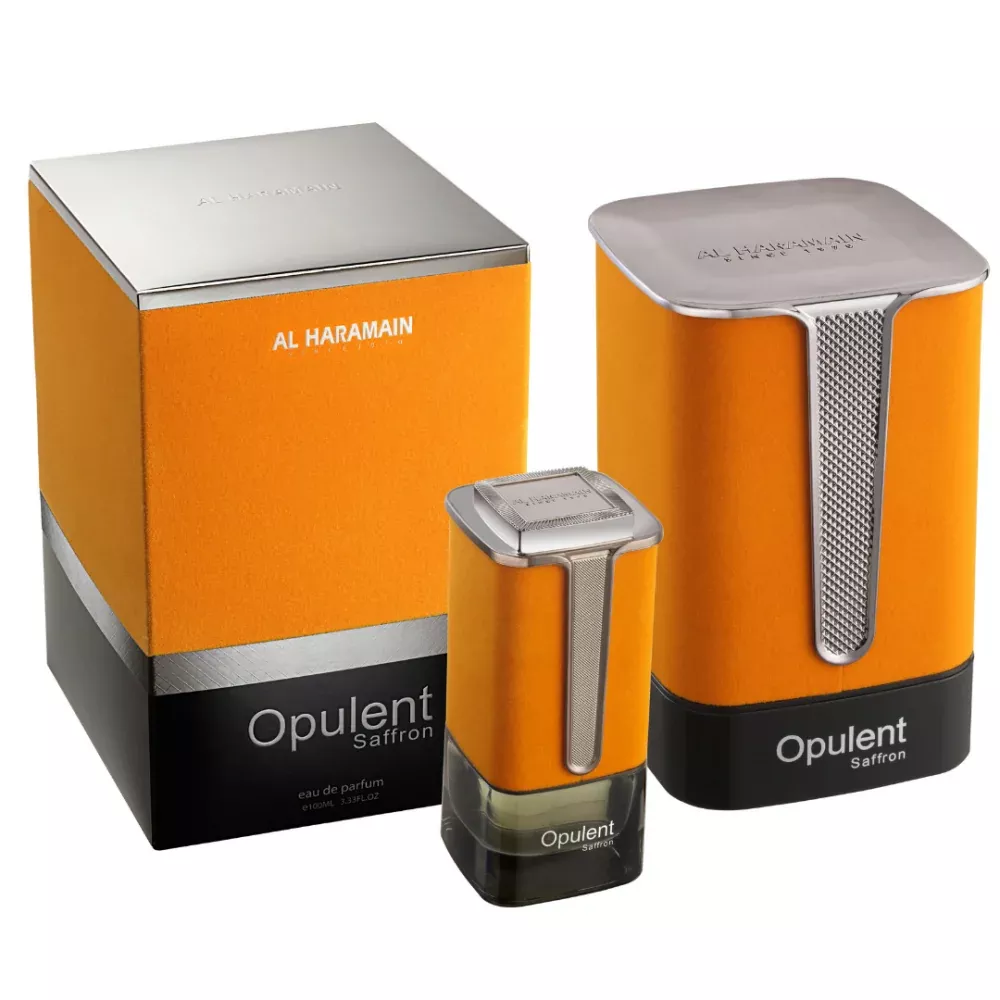 Al Haramain Opulent Saffron EDP 3.33 oz 100 ml Men