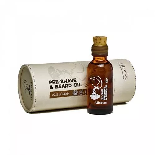 Alluvian Isle Of Man 30ml Pre-Shave & Beard Oil
