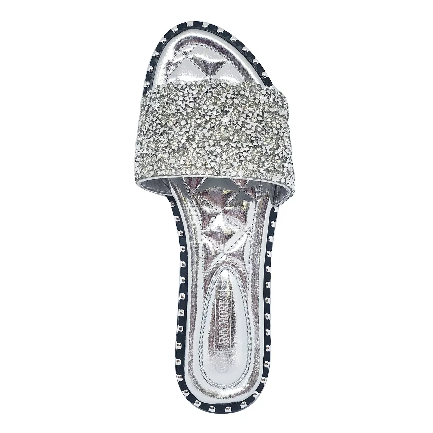 Ann More Beirut Diamond Strap Flip Flop Sandals