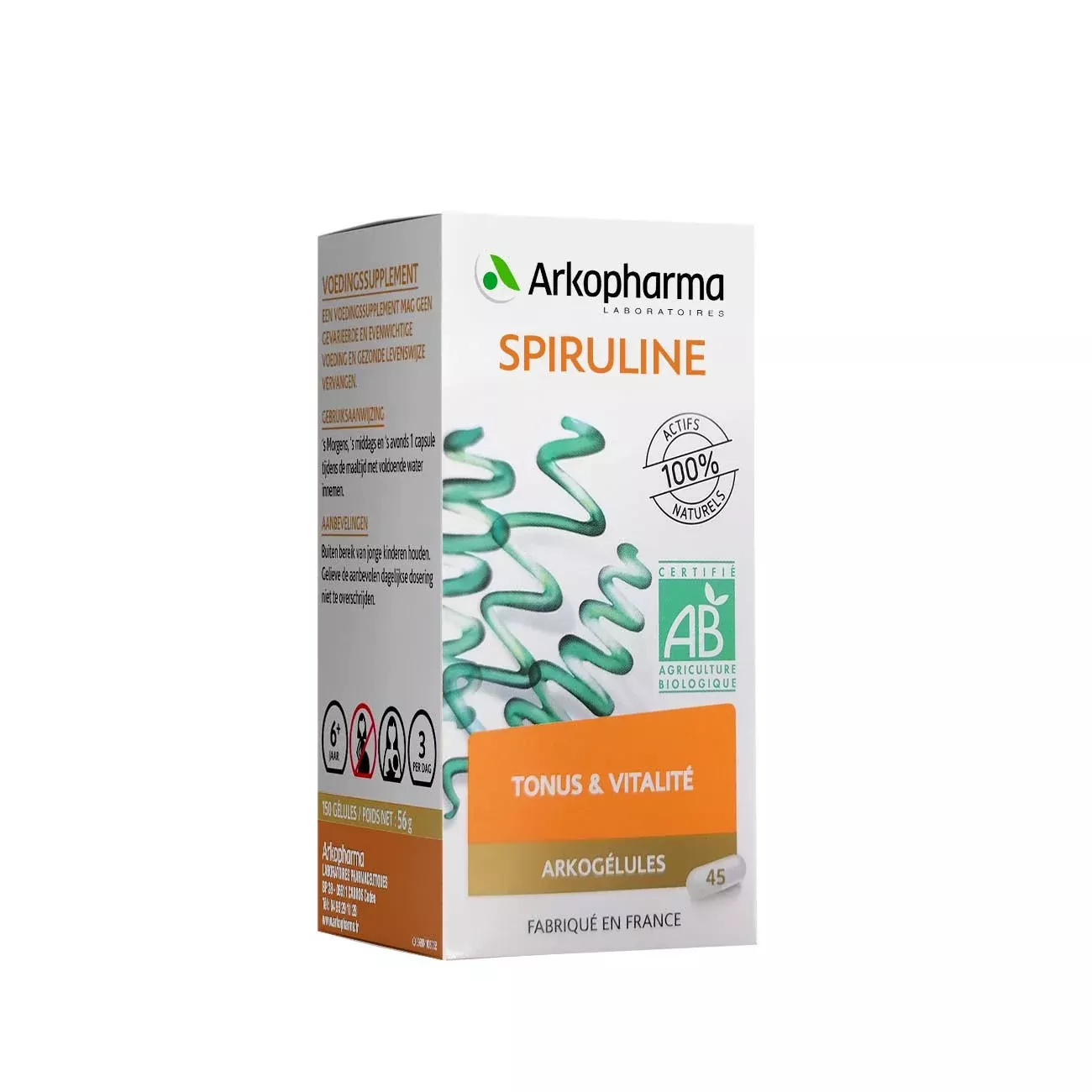 Arkocaps Organic Spiruline