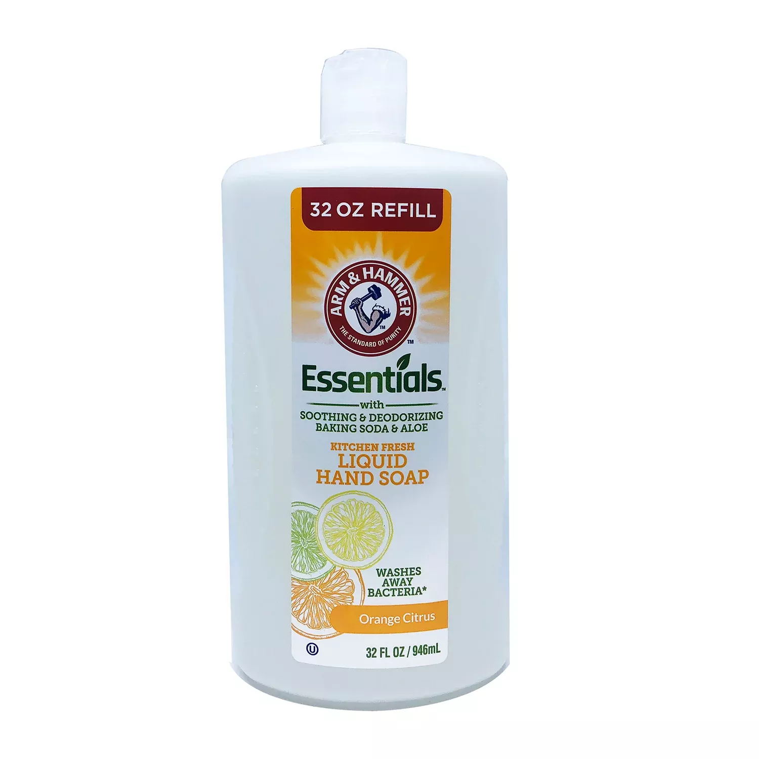 Arm & Hammer™ Essentials Orange Citrus Liquid Hand Soap Refill 32 oz