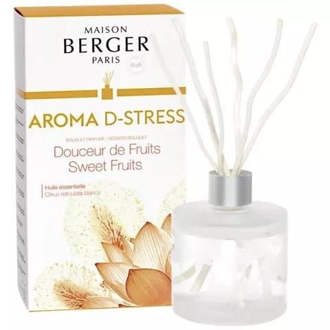 Aroma D-Stress Sweet Fruits Pre-filled Reed Diffuser