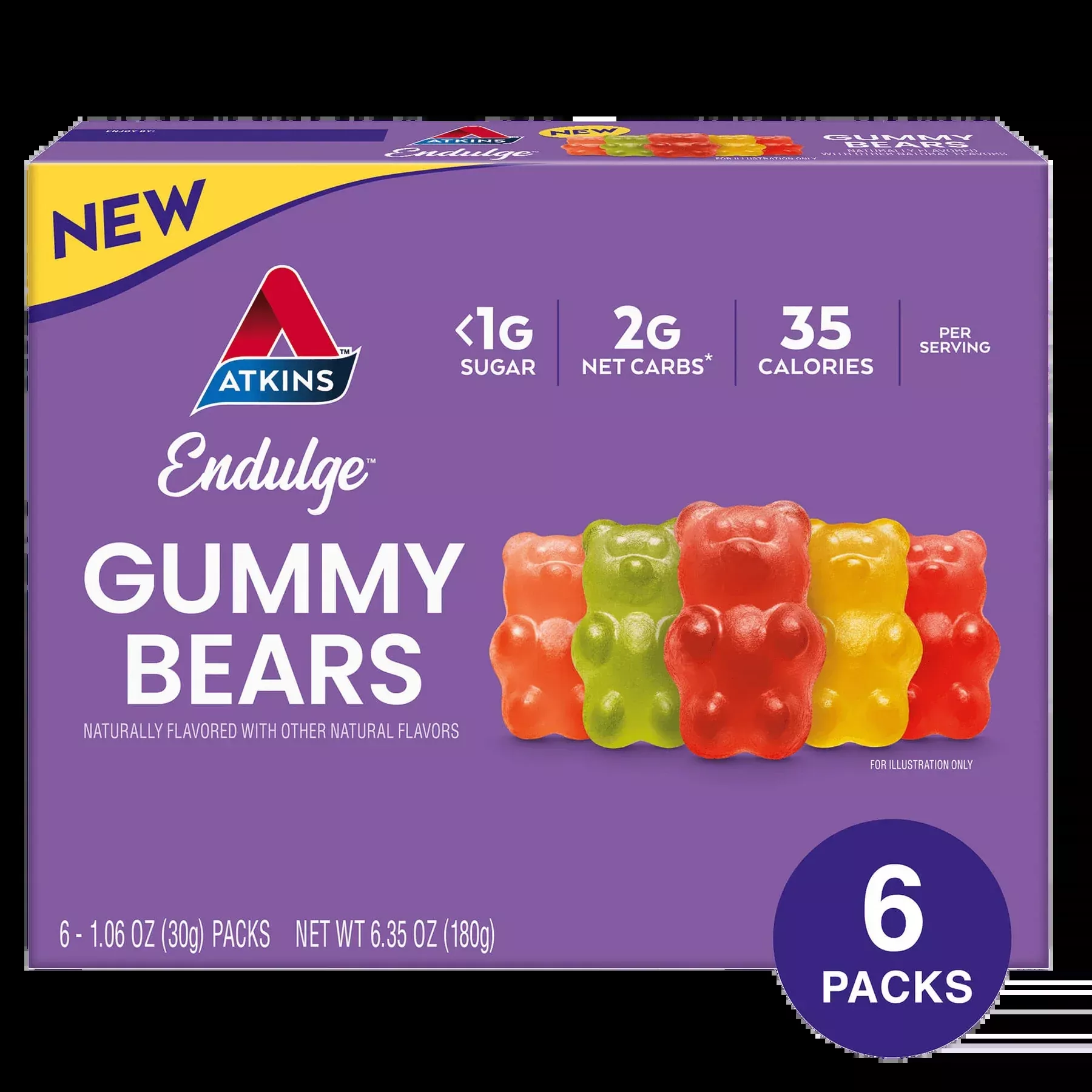 Atkins Nutritionals Endulge Gummy Bears