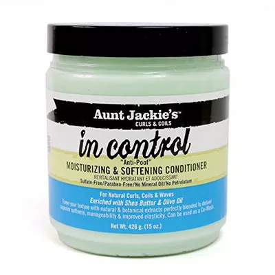 Aunt Jackie's In Control, Moisturizing & Softening Conditioner 15 oz