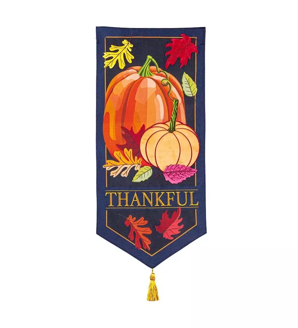 Autumn Pumpkins Garden Flag