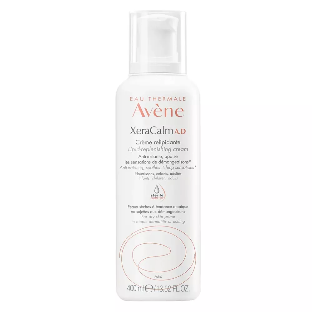Avène XeraCalm A.D Lipid-Replenishing Cream (13.5 oz / 400 ml)
