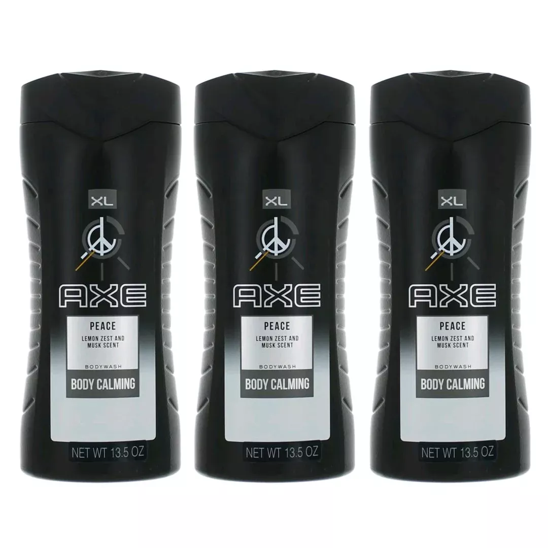 AXE Peace Body Wash Body Calming 400 ml Men "3-PACK"