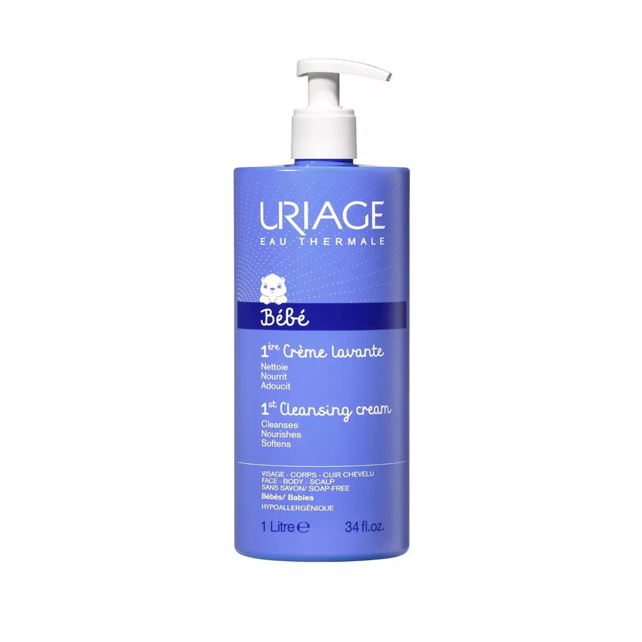 Bébé 1st Cleansing CreamFace, Body, Scalp