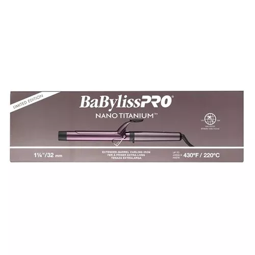 BaBylissPRO Nano Titanium Curling Iron Nightfall 32mm