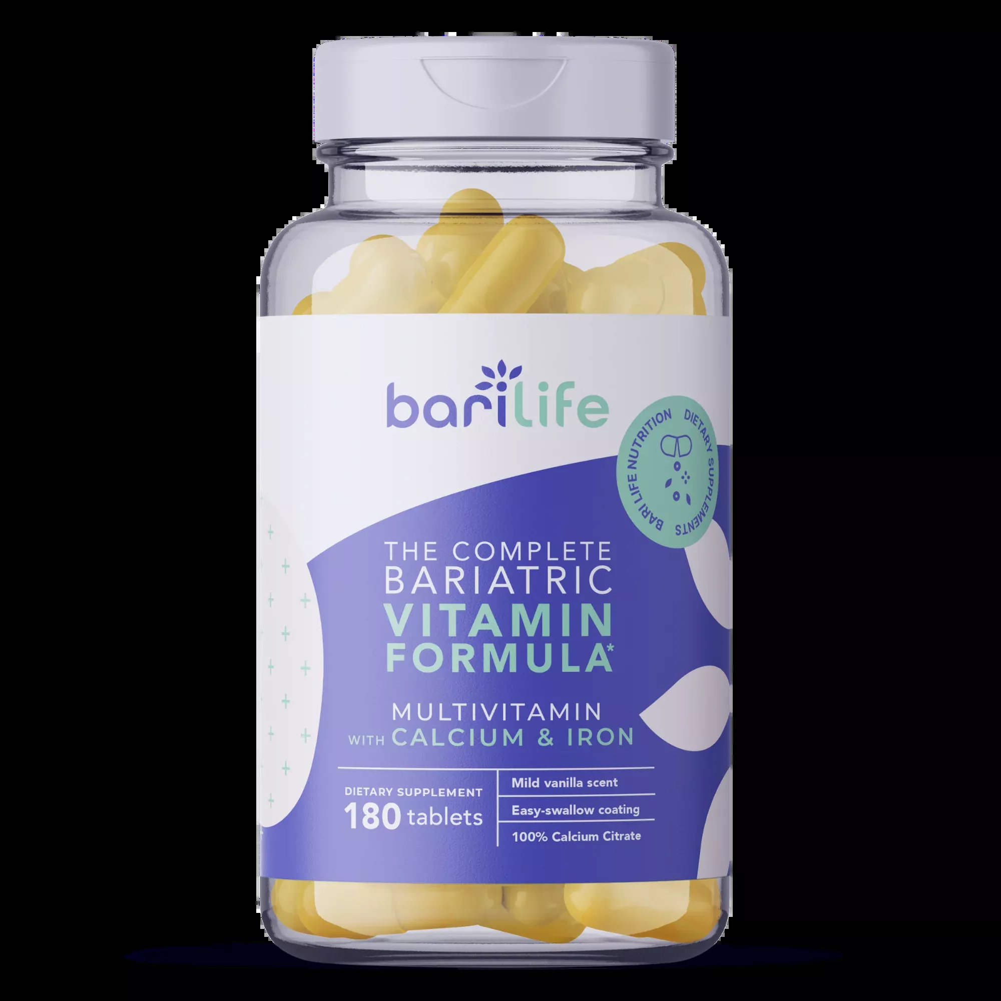 Bari Life Complete "All-In-One" Bariatric Multivitamin Tablets (Non-Chewable)