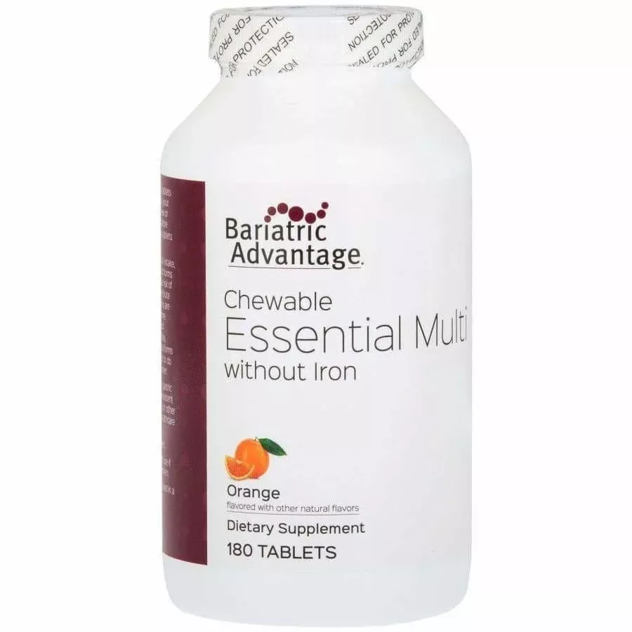 Bariatric Advantage Chewable Essential Multivitamin without Iron