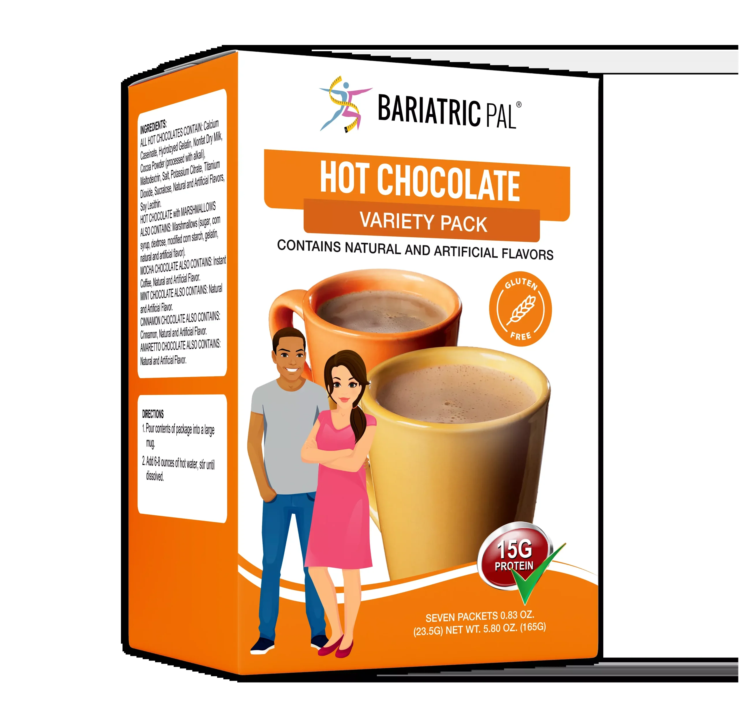 BariatricPal Hot Chocolate Protein Drink - Variety Pack