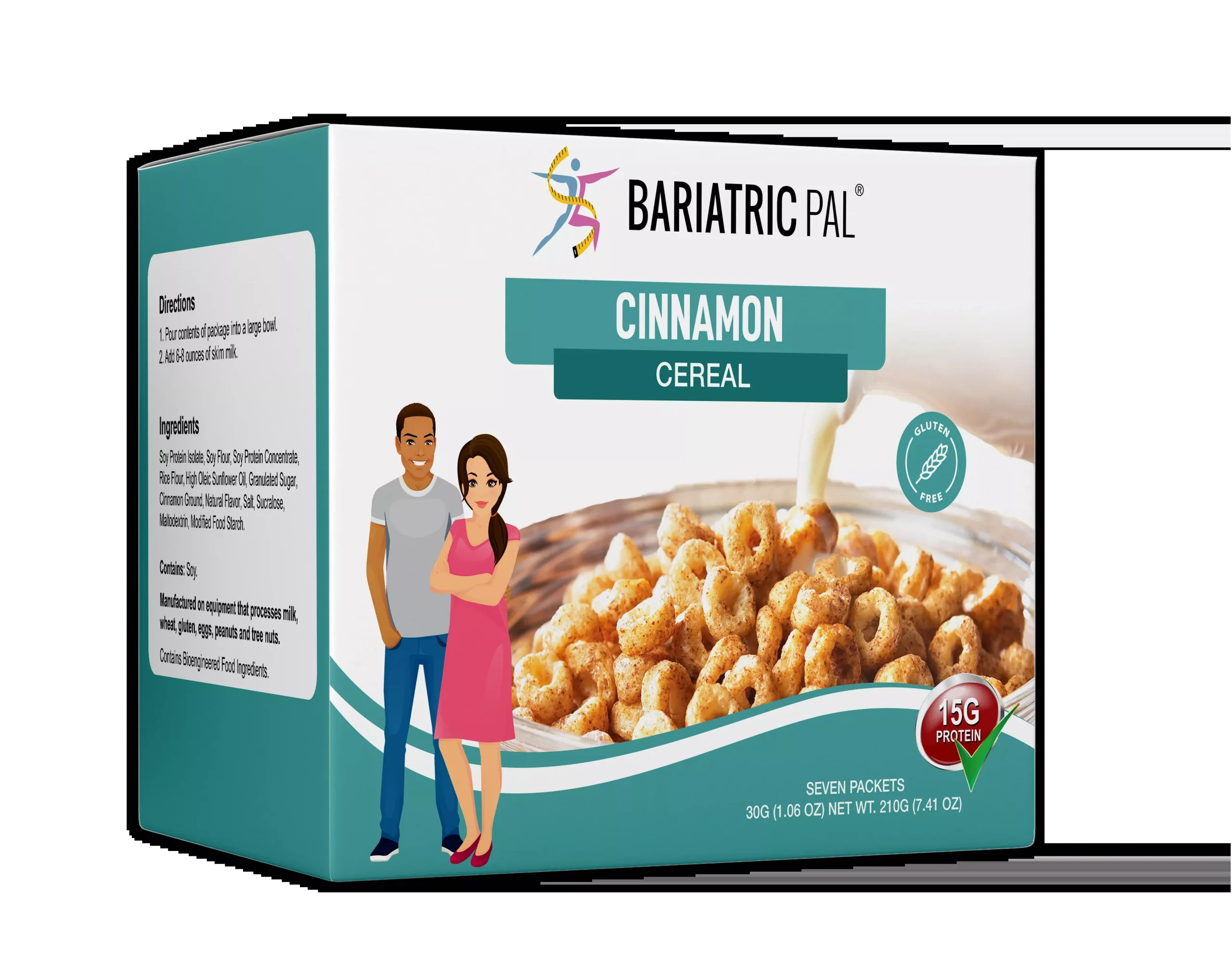 BariatricPal Protein Cereal - Cinnamon Vanilla