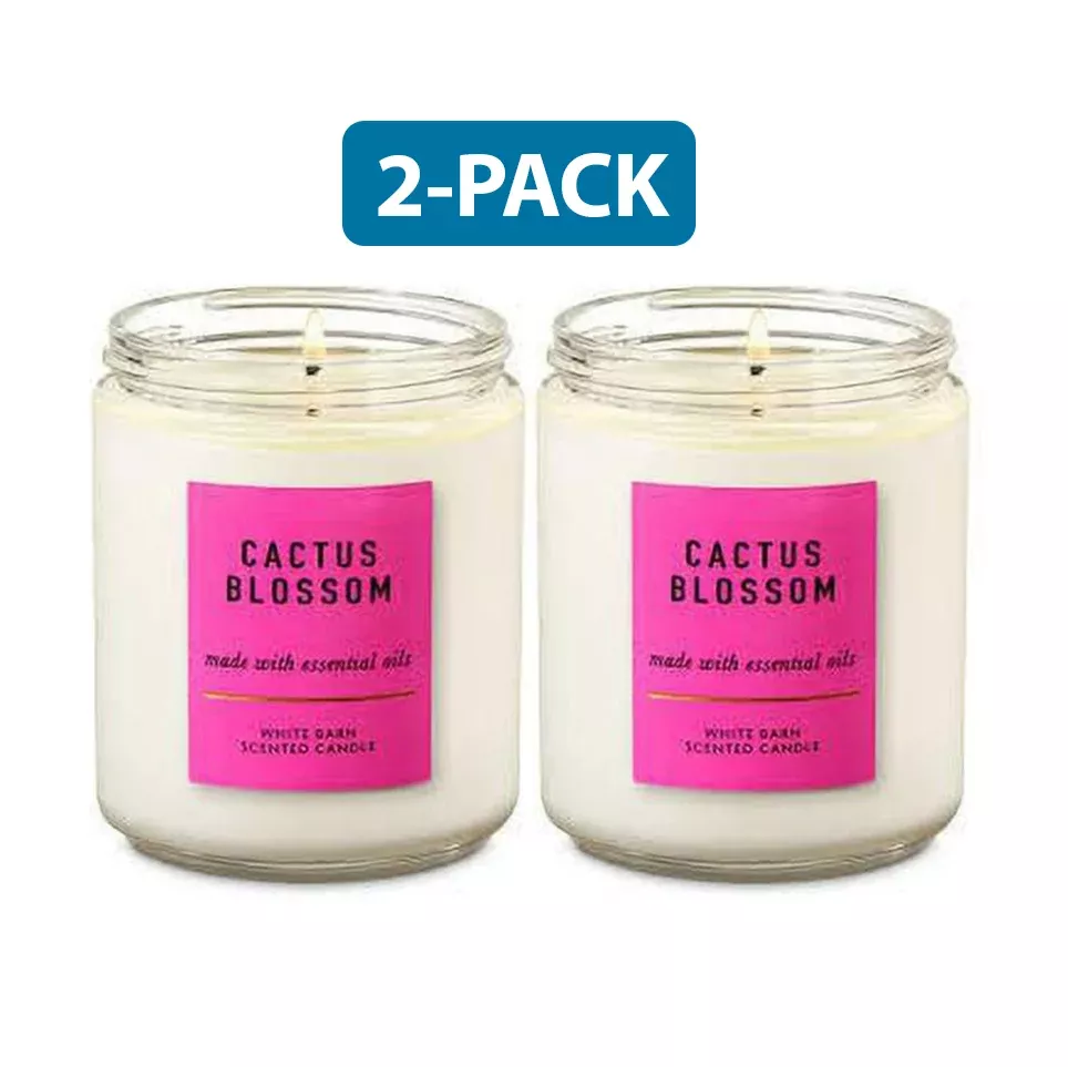 Bath & Body Works Cactus Blossom Scented Candle "2-PACK"