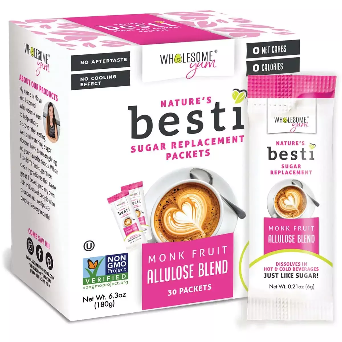 Besti Monk Fruit Allulose Blend - Packets