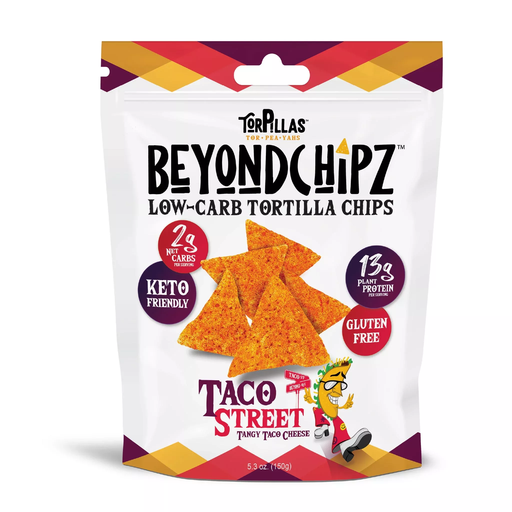 BeyondChipz High Protein Torpillas - Taco Street