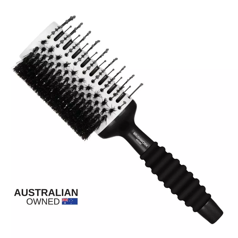 Brushworx Smooth N Curl Mega Vent Thermal Brush Large