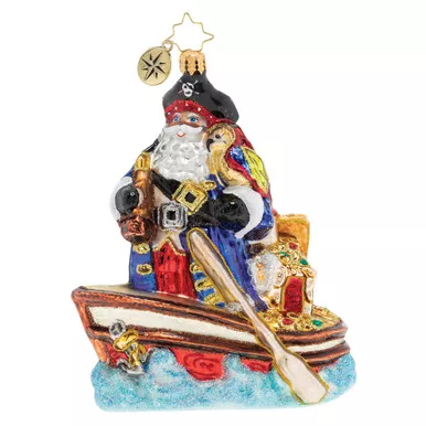 Buccaneer Santa! Ornament by Christopher Radko