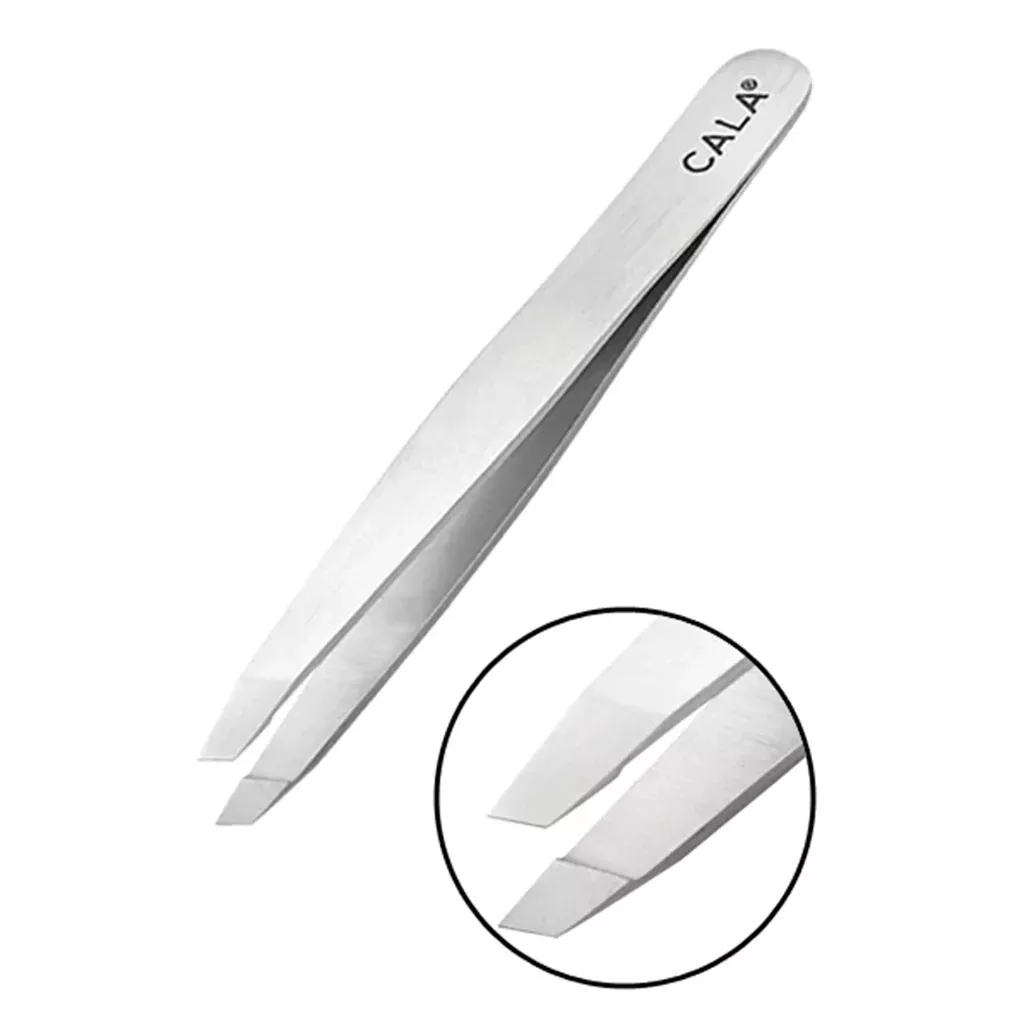 Cala Pro Slant Tip Tweezers