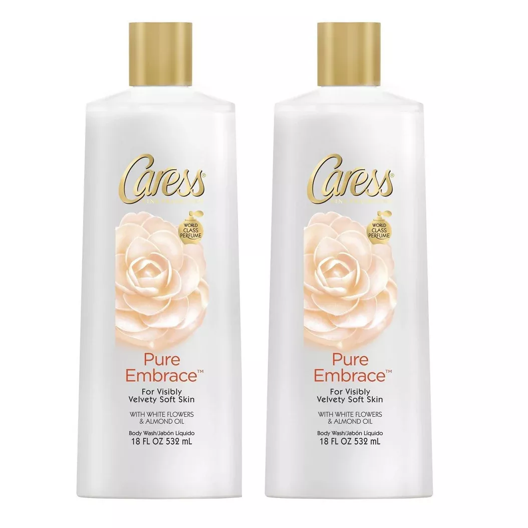 Caress Pure Embrace Body Wash 18 oz 532 ml "2-PACK"
