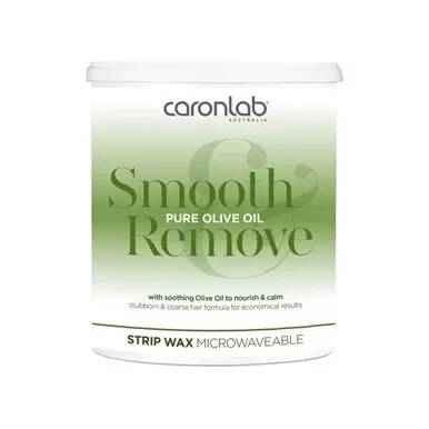 Caronlab Pure Olive Oil Strip Wax - Microwaveable 800ml