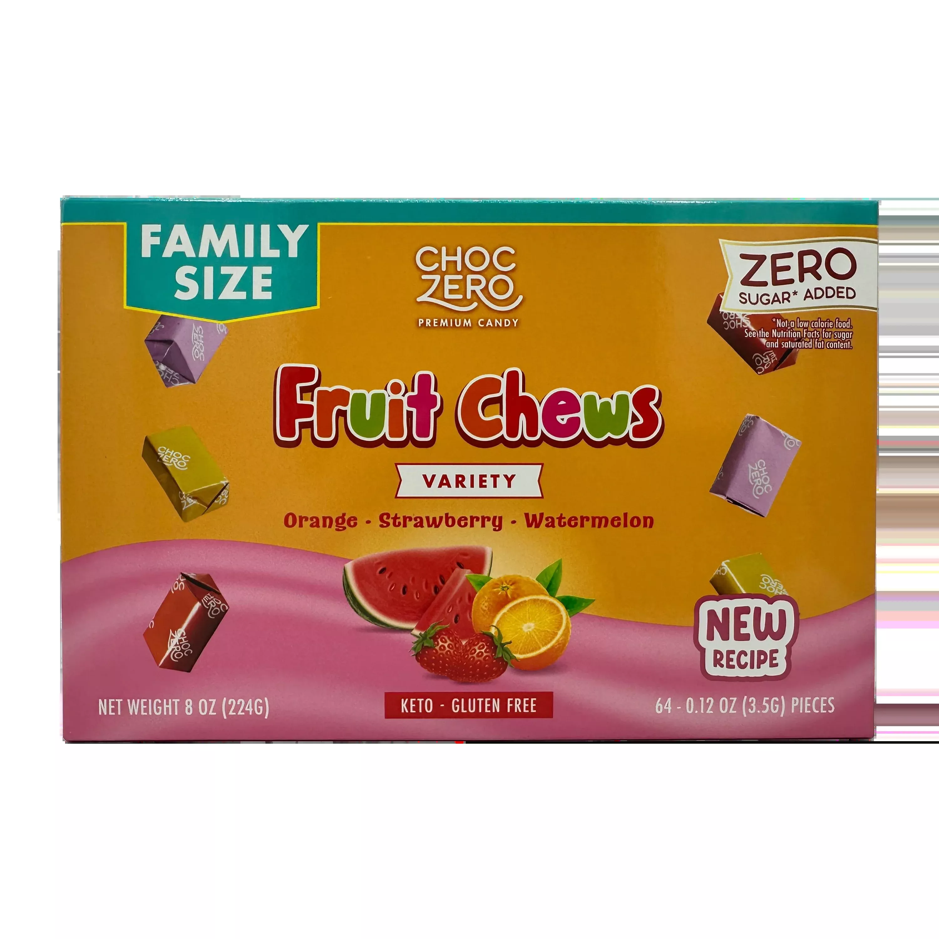 ChocZero Fruit Chews, 8 oz