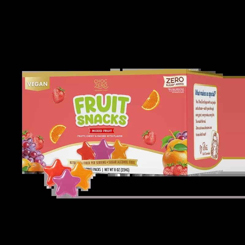 ChocZero Fruit Snacks, 8 oz