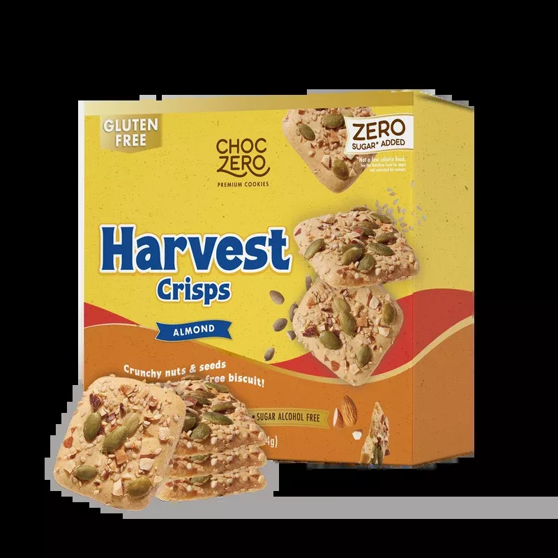 ChocZero Harvest Crisp Cookies, 8 oz