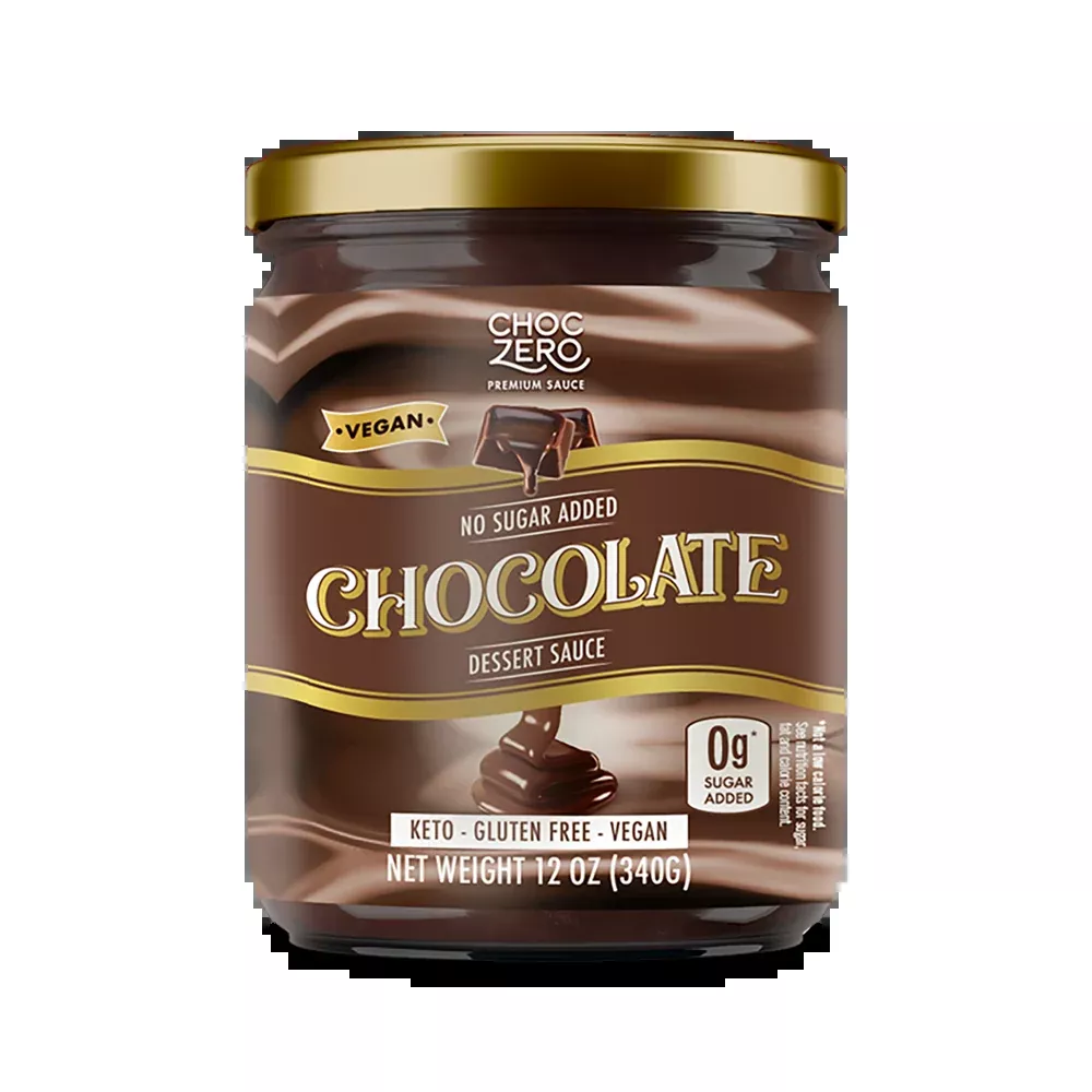 ChocZero No Sugar Added Chocolate Dessert Sauce, 12 oz