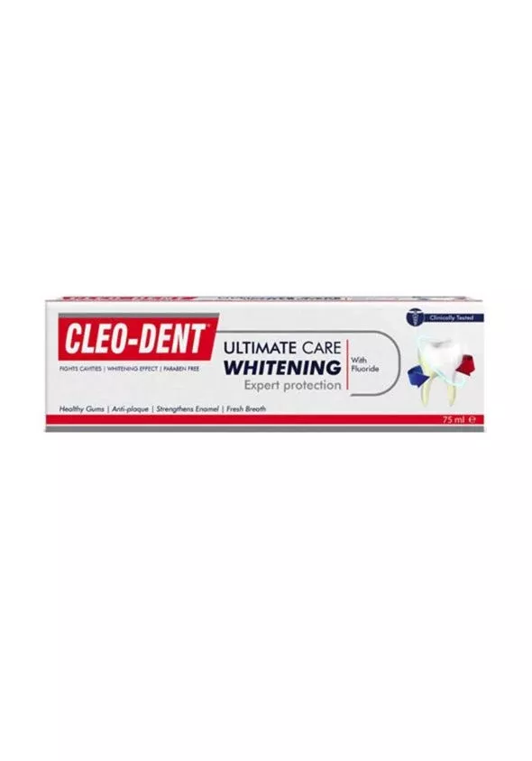 Cleo-Dent Ultimate Whitening Toothpaste 75mL