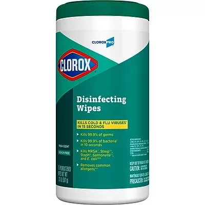 Clorox Disinfecting Wipes, Fresh Scent - 75 Wipes