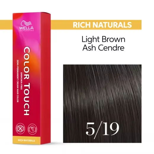 Color Touch 5/19 Light Brown Ash Cendre 60ml