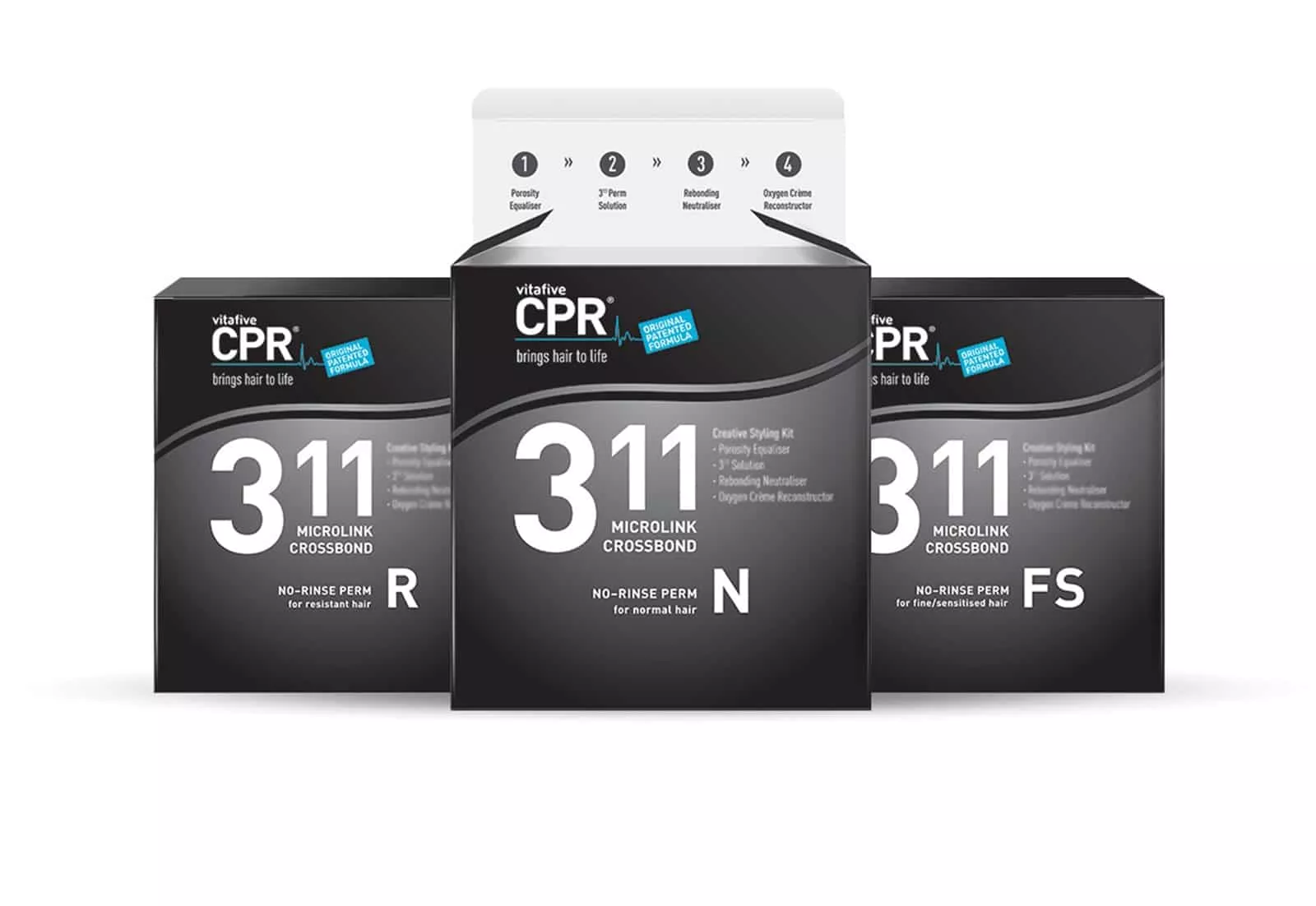CPR 311 No Rinse Perm - Normal Hair