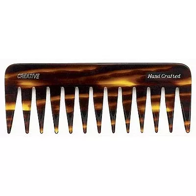 Creative Hairtools Handmade Tortoise Combs C8W