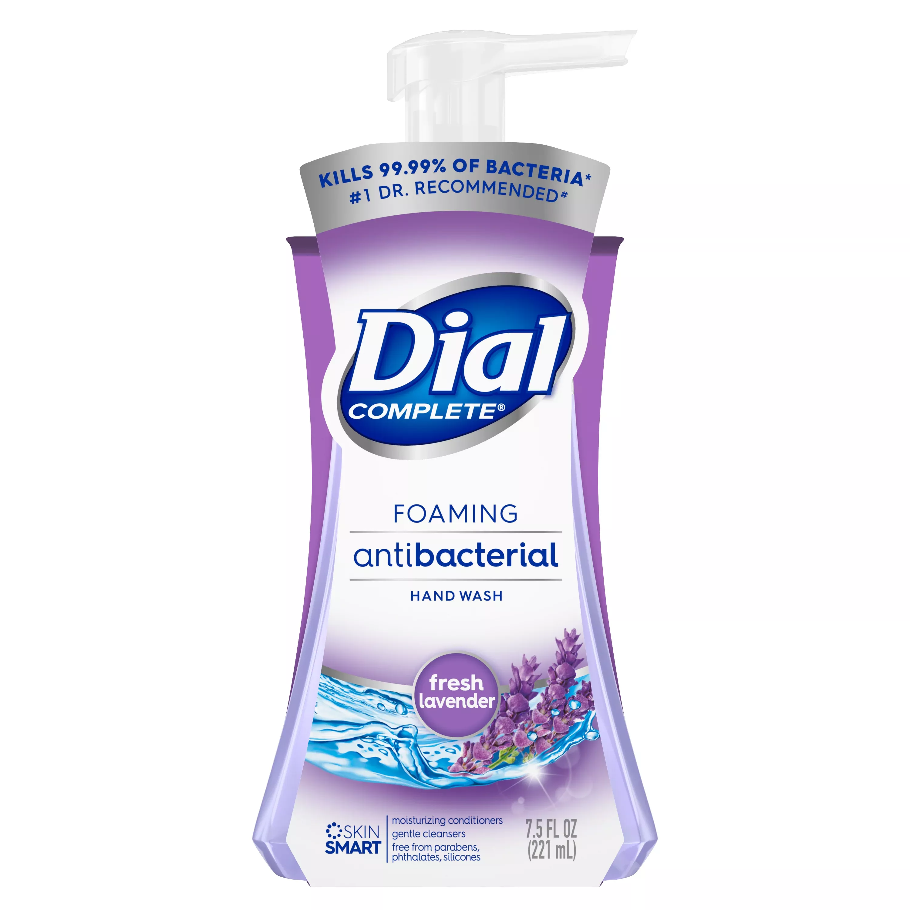 Dial Complete Antibacterial Foaming Hand Wash Fresh Lavender 7.5 oz