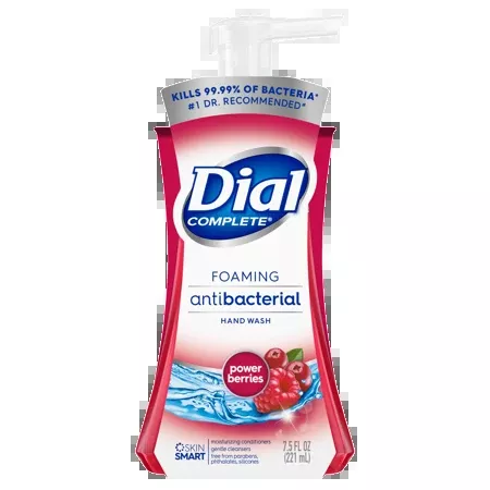 Dial Complete Foaming Hand Wash Antibacterial, Power Berries 7.5 oz