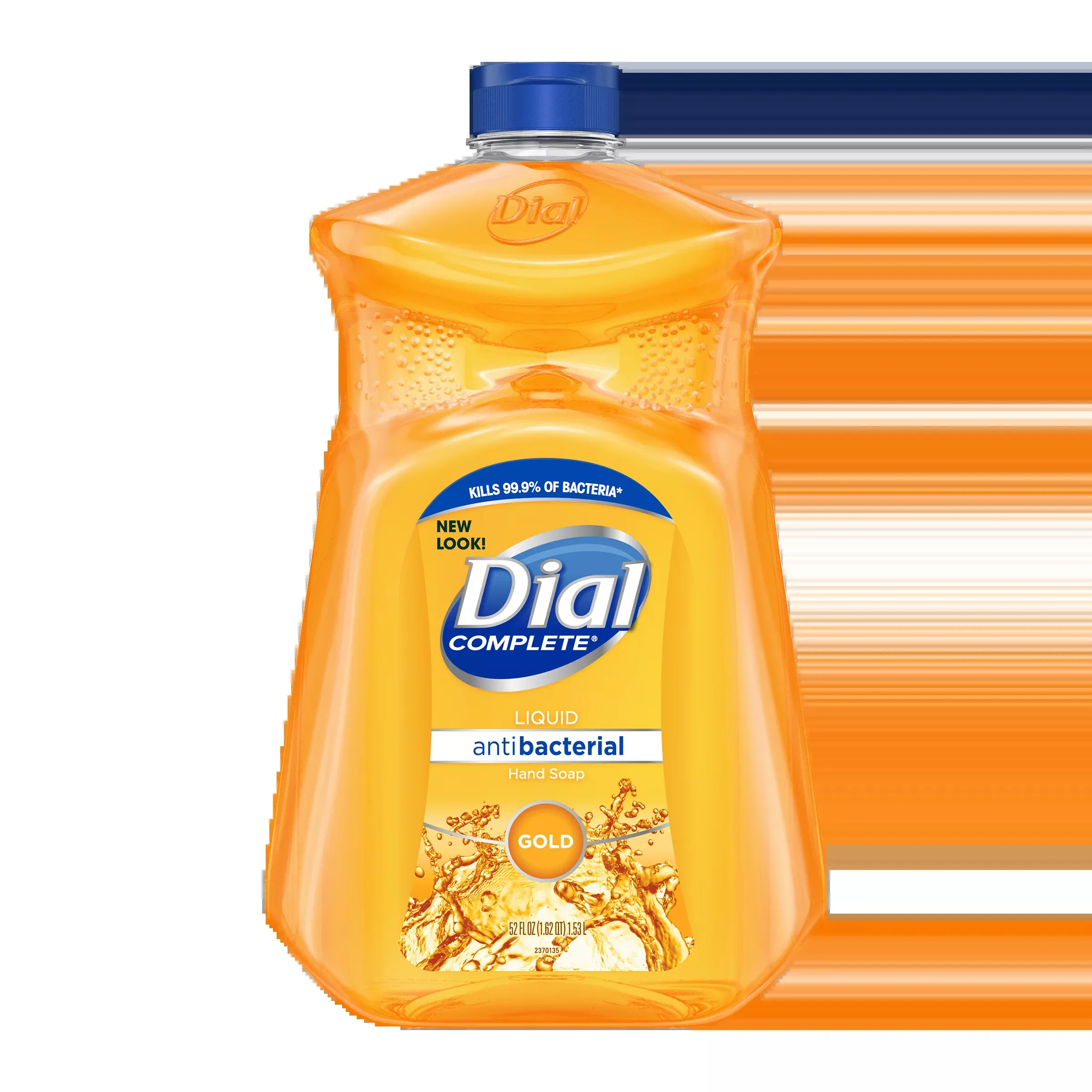 Dial Complete Liquid Antibacterial Hand Soap Gold 52 oz 1.53 L REFILL