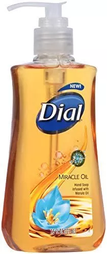 Dial Liquid Hand Soap, Moisturizing Marula Oil, 7.5 Fl Oz