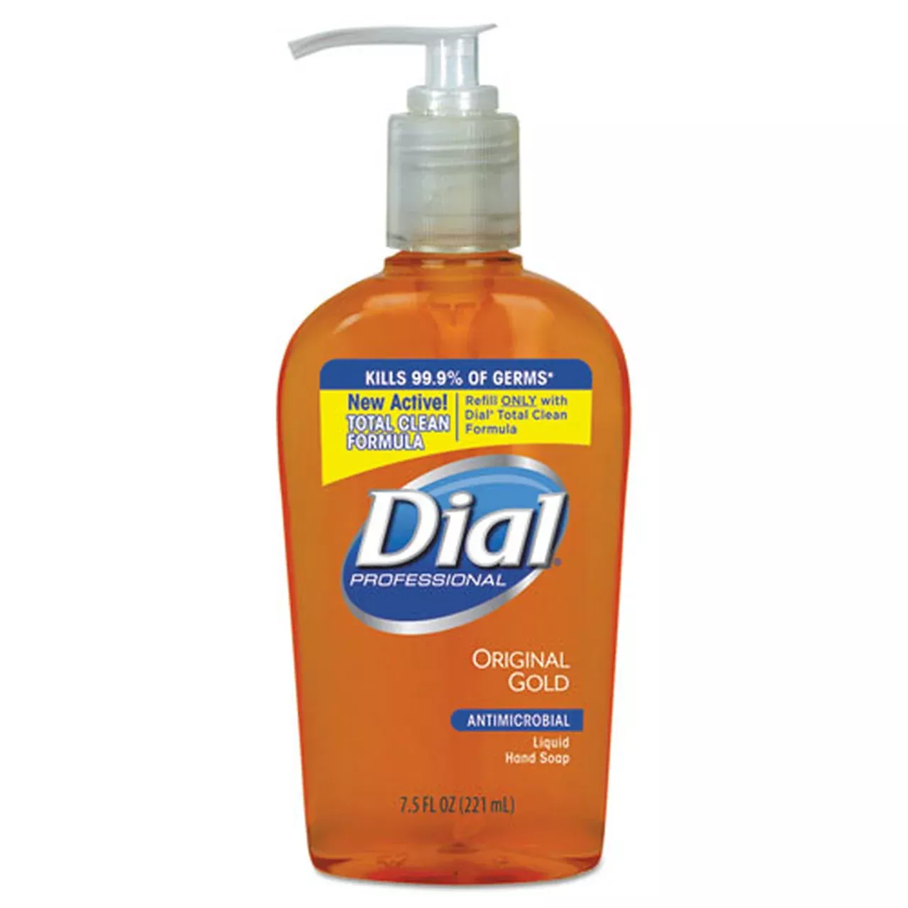 Dial Professional Antibacterial Liquid Hand Soap, Original Gold 7.5 oz (2 Pack)