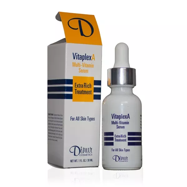 Dinur Vitaplex A Multi Vitamin Serum Extra Rich Treatment 1 oz